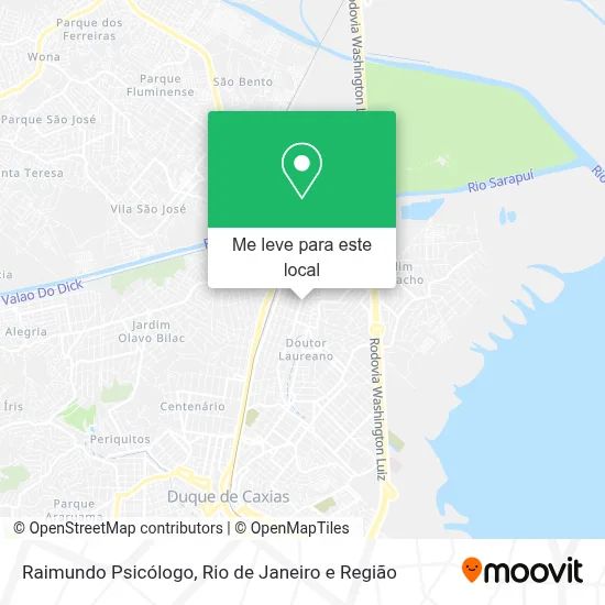 Raimundo Psicólogo mapa