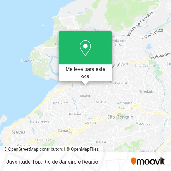 Juventude Top mapa