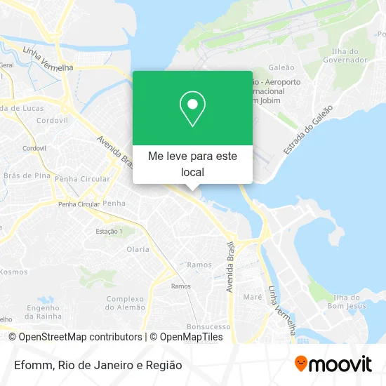 Efomm mapa