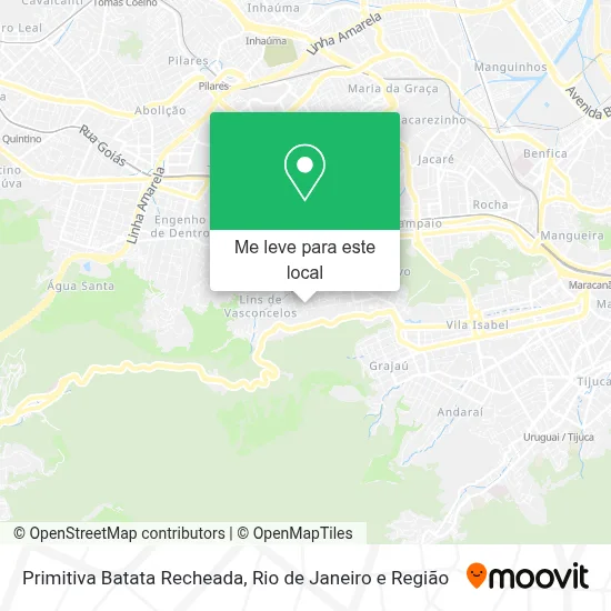 Primitiva Batata Recheada mapa