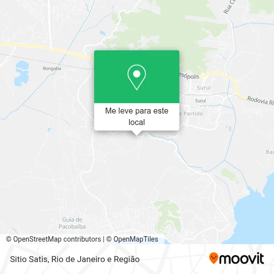 Sitio Satis mapa