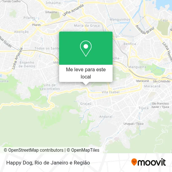 Happy Dog mapa