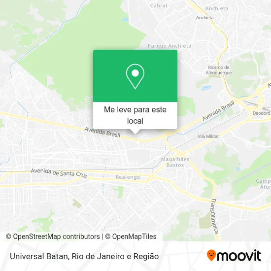 Universal Batan mapa