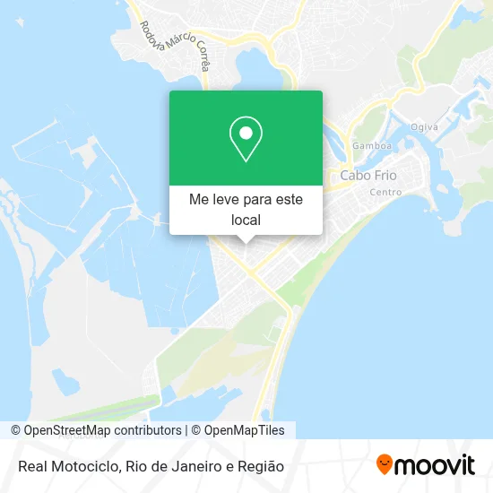 Real Motociclo mapa