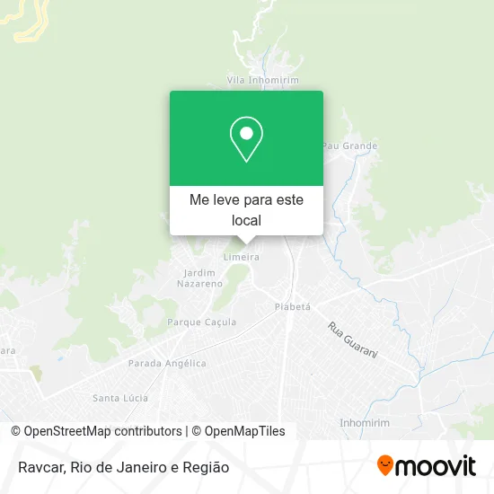 Ravcar mapa