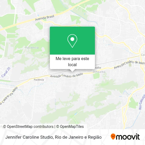 Jennifer Caroline Studio mapa