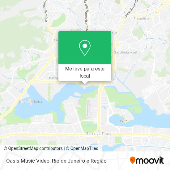 Oasis Music Video mapa
