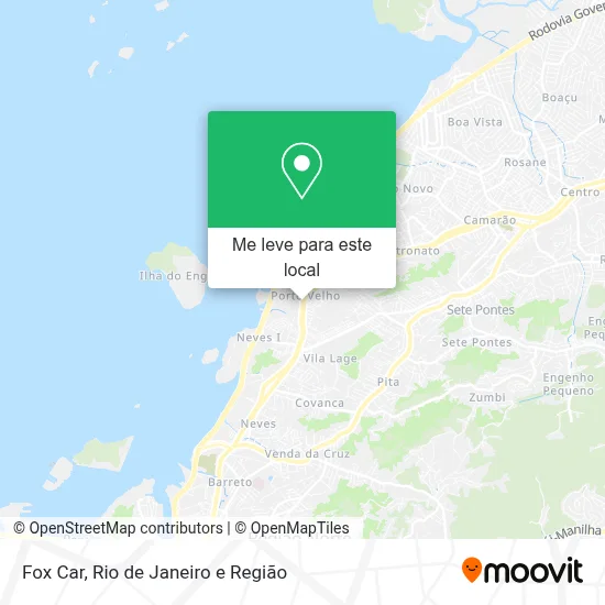 Fox Car mapa