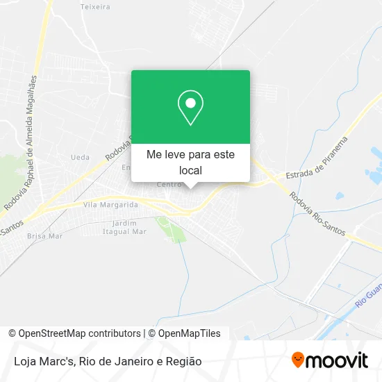 Loja Marc's mapa