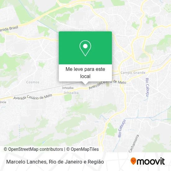 Marcelo Lanches mapa