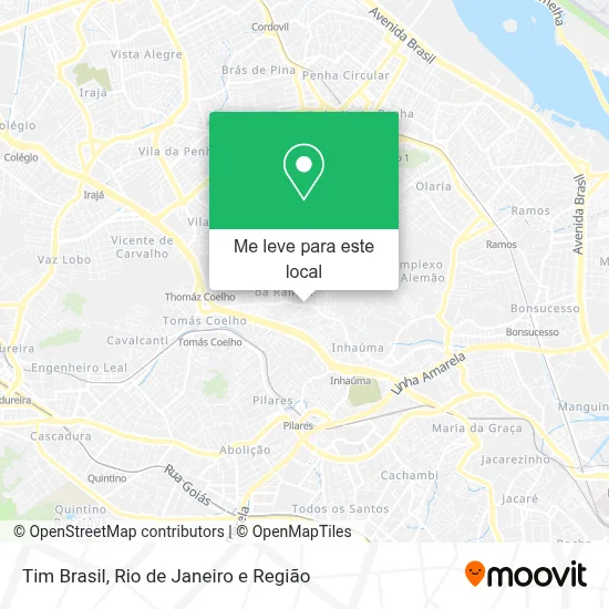 Tim Brasil mapa