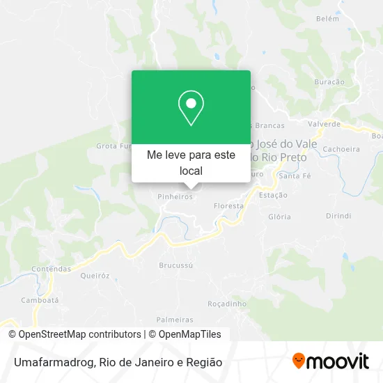 Umafarmadrog mapa