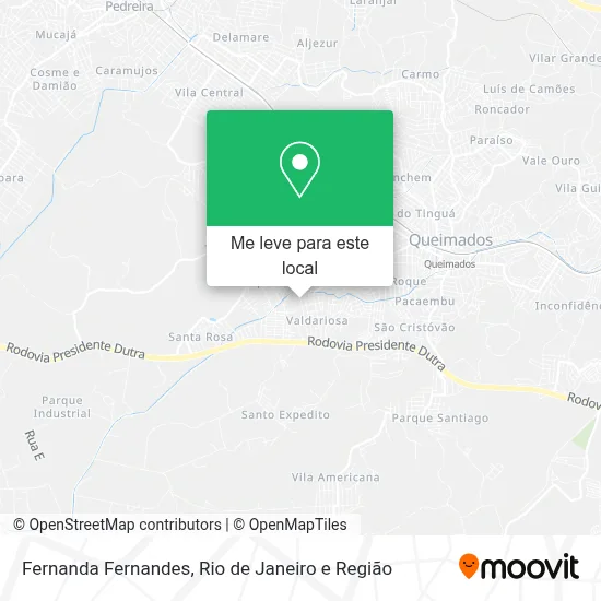 Fernanda Fernandes mapa