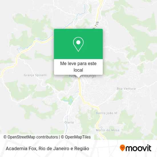Academia Fox mapa