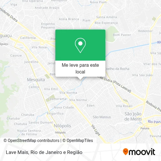 Lave Mais mapa