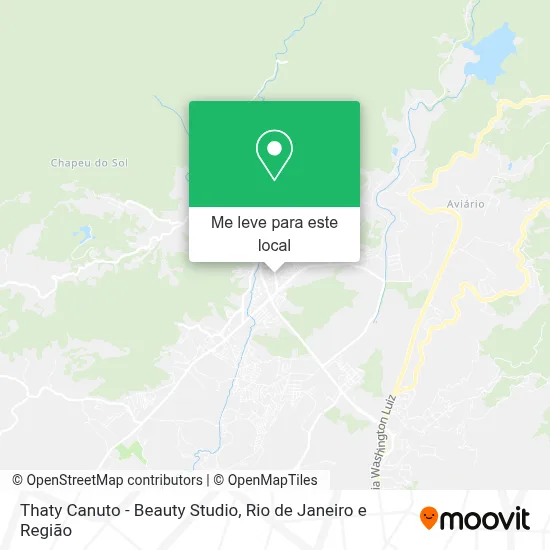 Thaty Canuto - Beauty Studio mapa