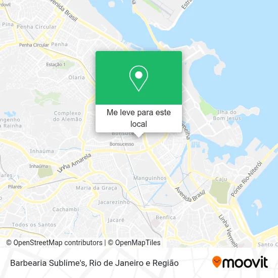 Barbearia Sublime's mapa