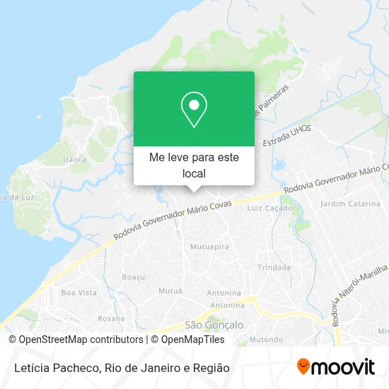 Letícia Pacheco mapa
