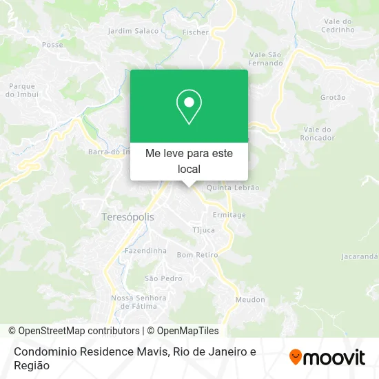 Condominio Residence Mavis mapa
