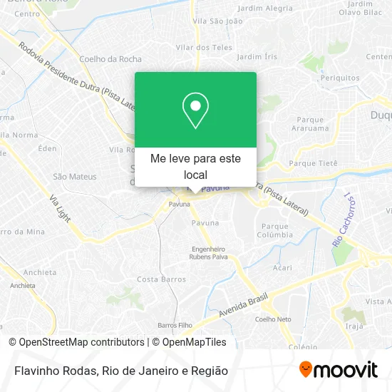 Flavinho Rodas mapa