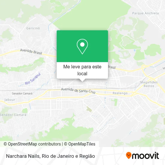 Narchara Nails mapa