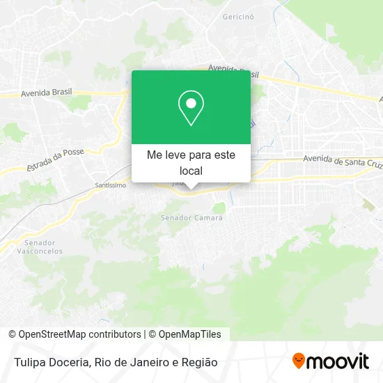 Tulipa Doceria mapa