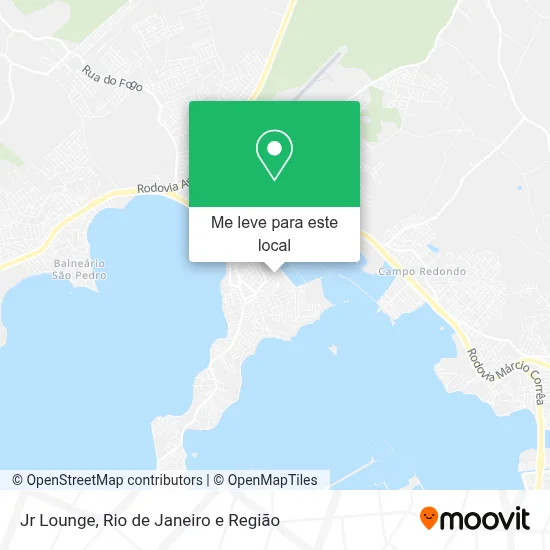 Jr Lounge mapa