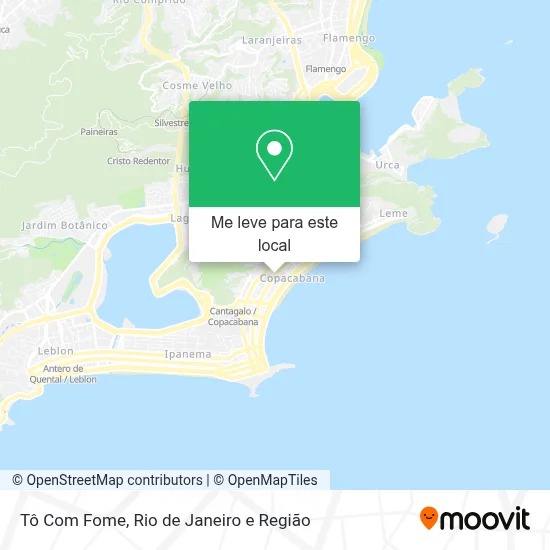 Tô Com Fome mapa