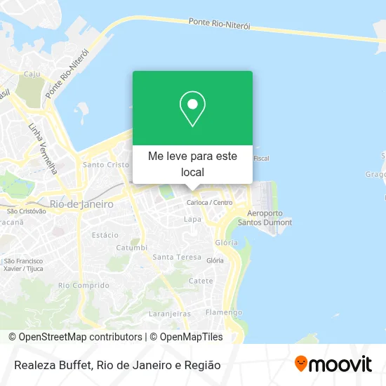 Realeza Buffet mapa