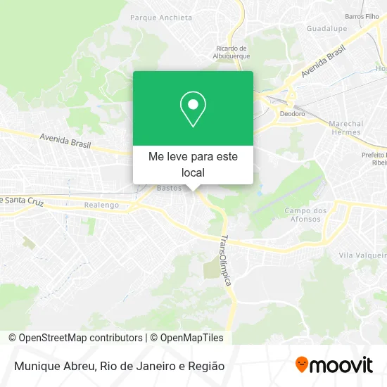 Munique Abreu mapa