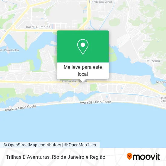 Trilhas E Aventuras mapa