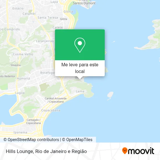 Hills Lounge mapa