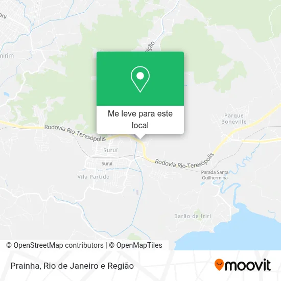 Prainha mapa