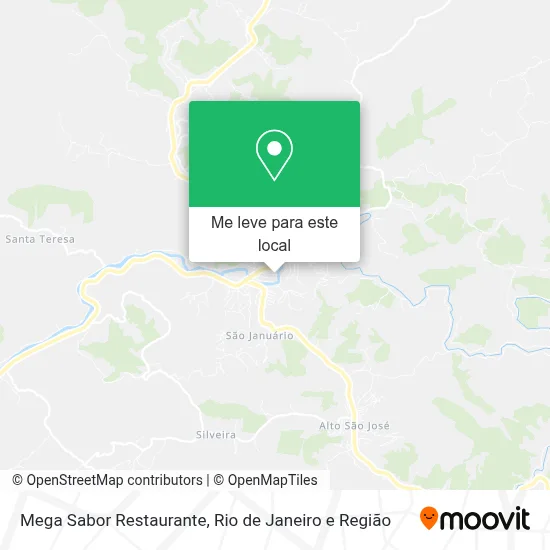 Mega Sabor Restaurante mapa