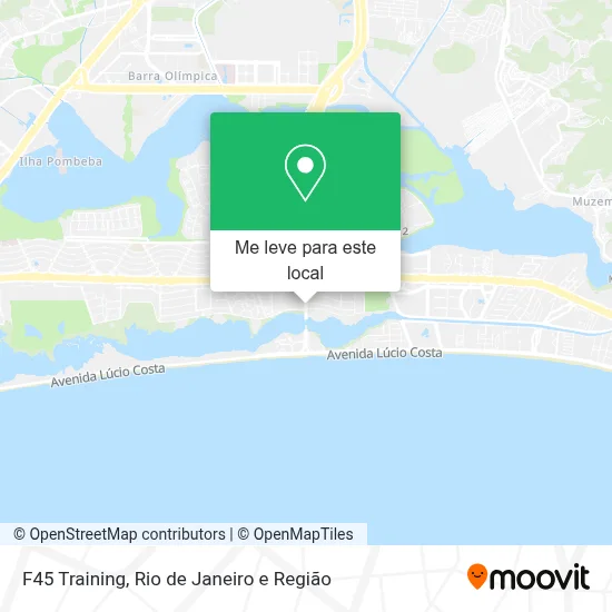 F45 Training mapa