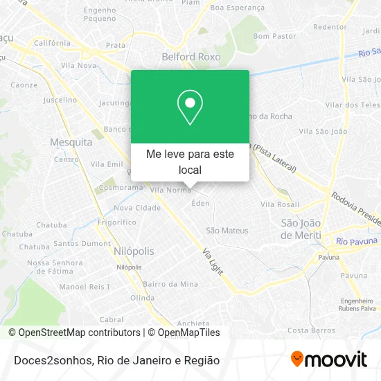 Doces2sonhos mapa