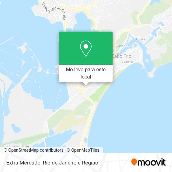 Extra Mercado mapa
