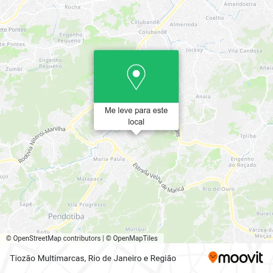 Tiozão Multimarcas mapa