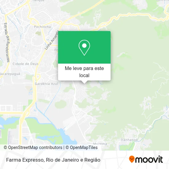 Farma Expresso mapa