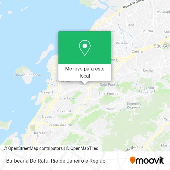 Barbearia Do Rafa mapa