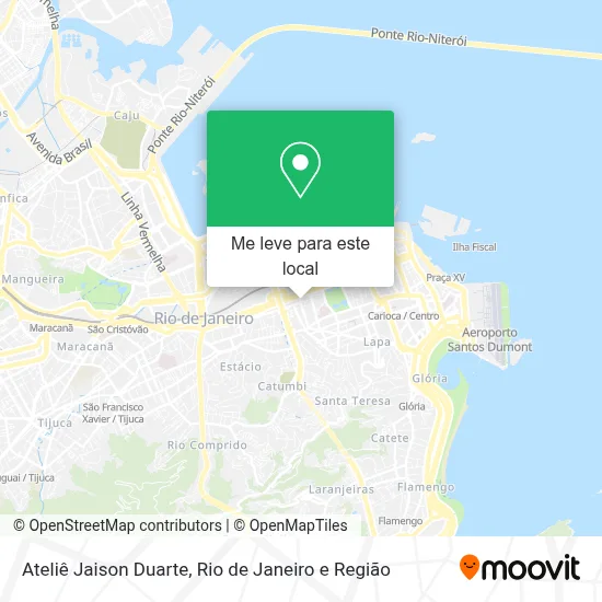 Ateliê Jaison Duarte mapa