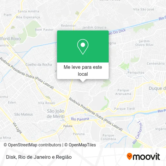 Disk mapa