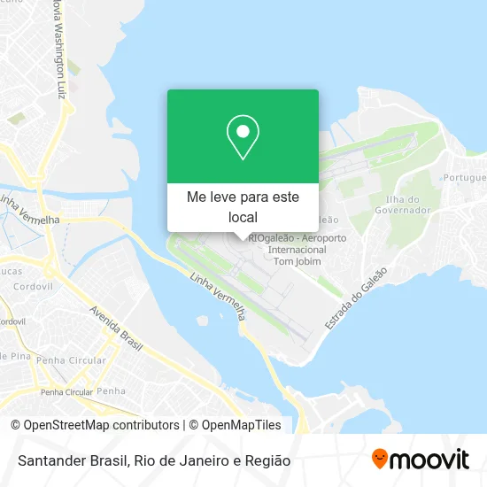 Santander Brasil mapa
