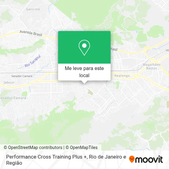 Performance Cross Training Plus + mapa
