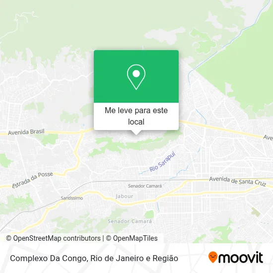 Complexo Da Congo mapa