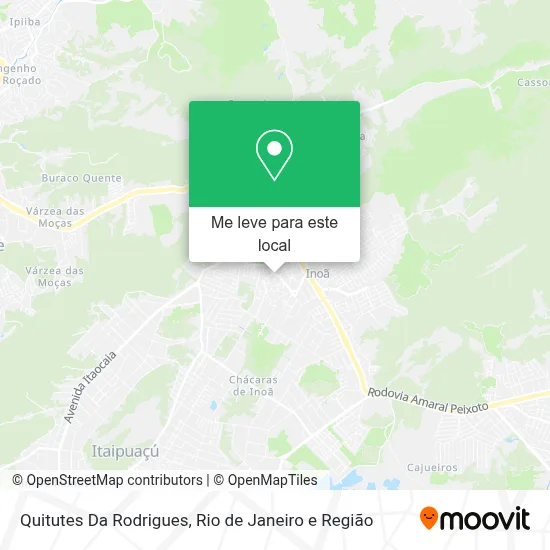 Quitutes Da Rodrigues mapa