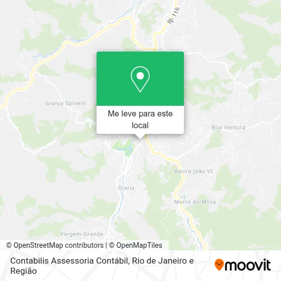 Contabilis Assessoria Contábil mapa