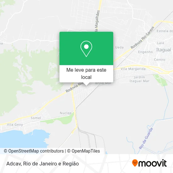 Adcav mapa