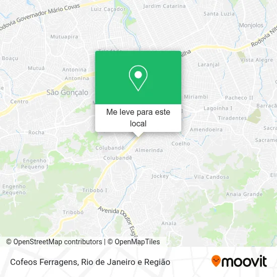 Cofeos Ferragens mapa
