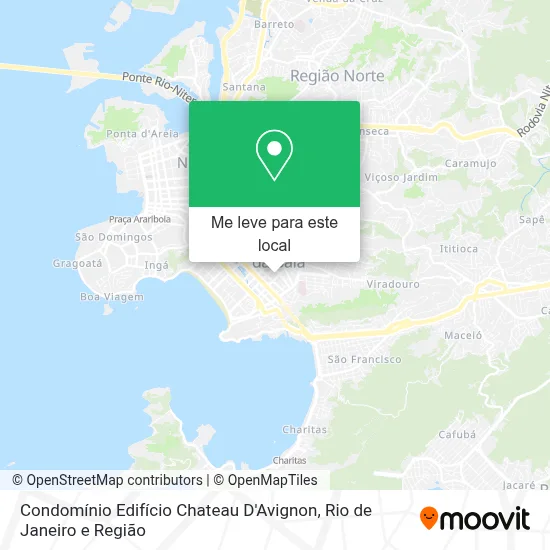 Condomínio Edifício Chateau D'Avignon mapa
